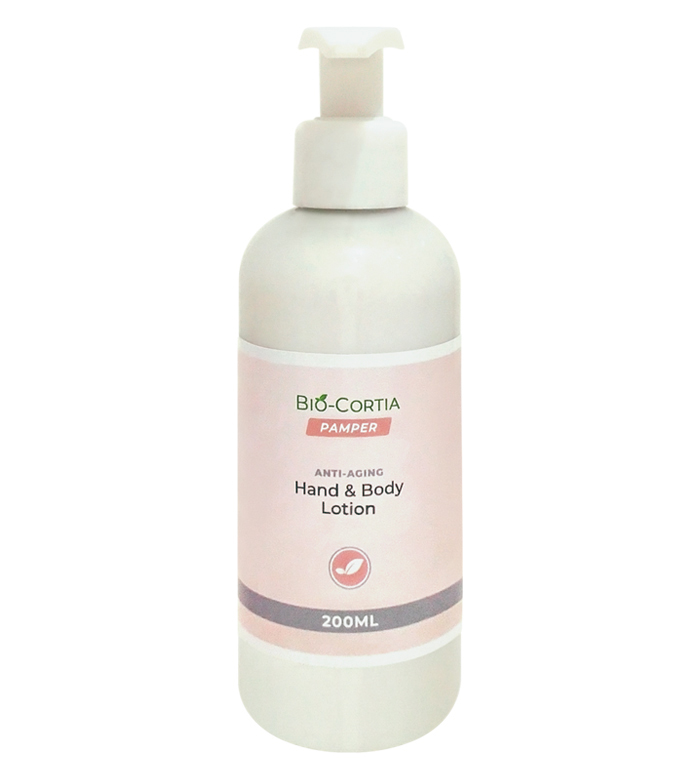 Bio-Cortia Anti-Aging Skincare & Beauty Products<br><strong>Hand & Body Lotion 200ml</strong>