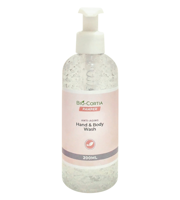 Bio-Cortia Anti-Aging Skincare & Beauty Products<br><strong>Hand & Body Wash 200ml</strong>