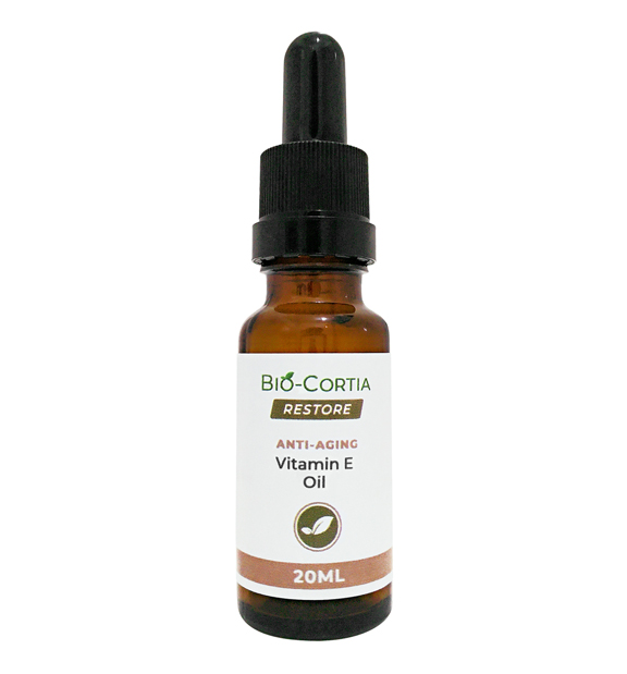 Bio-Cortia Anti-Aging Skincare & Beauty Products<br><strong>Vitamin E Oil 20ml</strong>